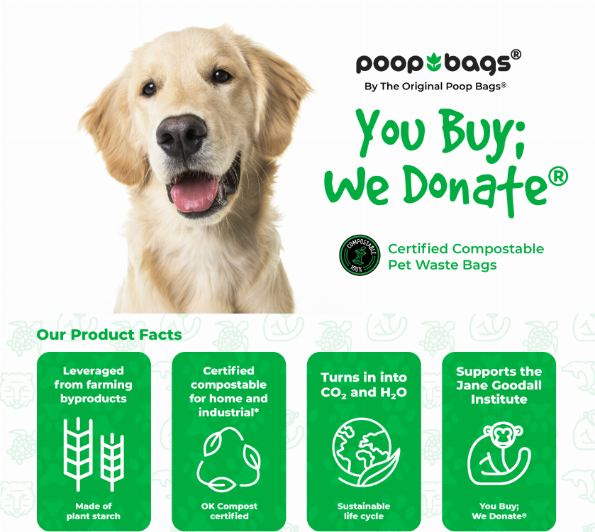 You Buy; We Donate Compostable Handle Tie