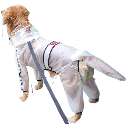 Four-Legged Waterproof All-Inclusive Raincoat for Pets