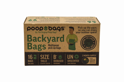 BIOBASED BACKYARD BAGS