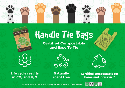 You Buy; We Donate Compostable Handle Tie