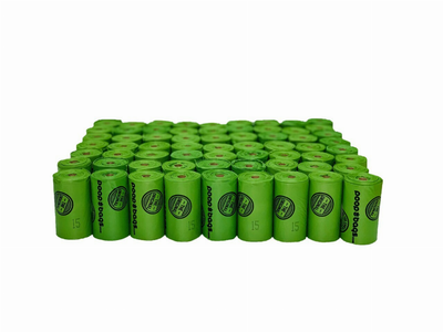 The Original Poop Bags Orange Scented USDA Biobased Rolls