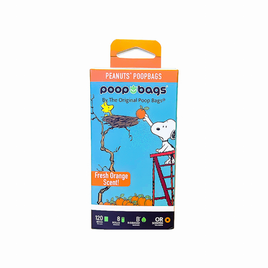 USDA Biobased Peanuts Orange Scented Leash Rolls